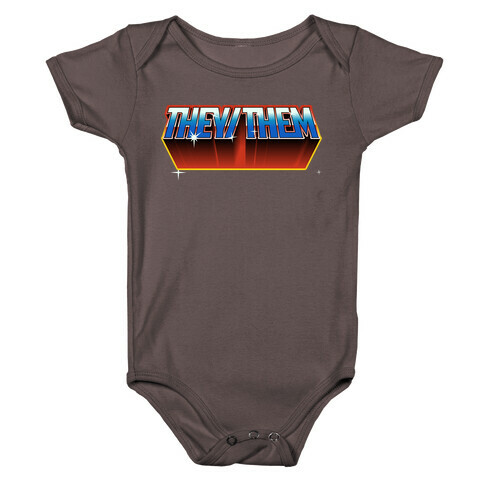 They/Them And The Masters Of The Universe Baby One-Piece