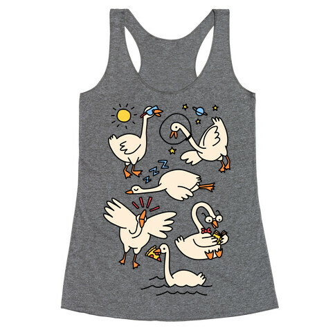 Silly Goose Studies Racerback Tank Top