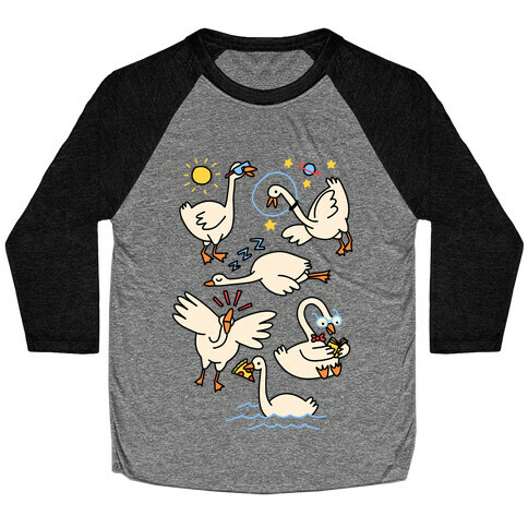 Silly Goose Studies Baseball Tee