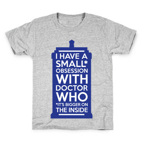 Doctor Who Obsession Kids T-Shirt