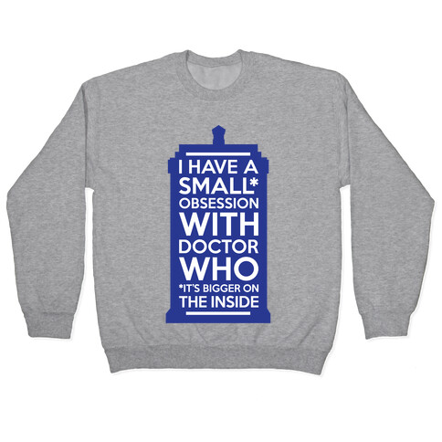 Doctor Who Obsession Pullover