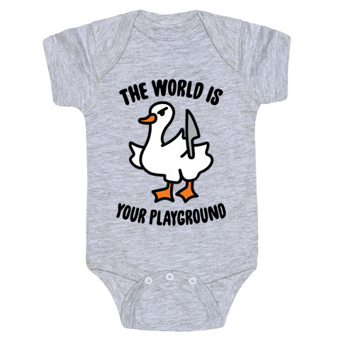 The World is Your Playground Baby One-Piece