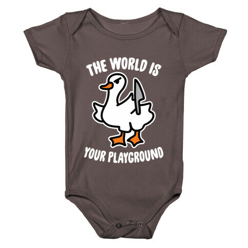 The World is Your Playground Baby One-Piece