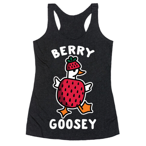 Berry Goosey Racerback Tank Top