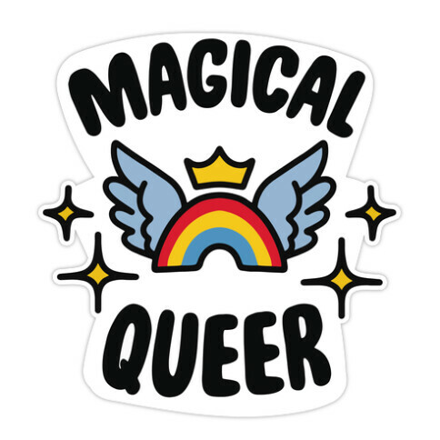 Magical Queer Die Cut Sticker