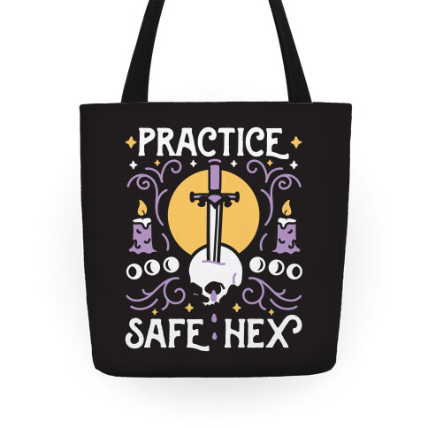 Practice Safe Hex Tote