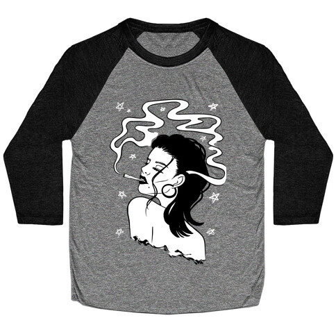 Head In The Clouds Baseball Tee