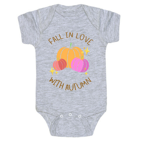 Fall In Love With Autumn Baby One-Piece