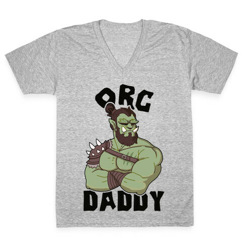 Orc Daddy V-Neck Tee Shirt