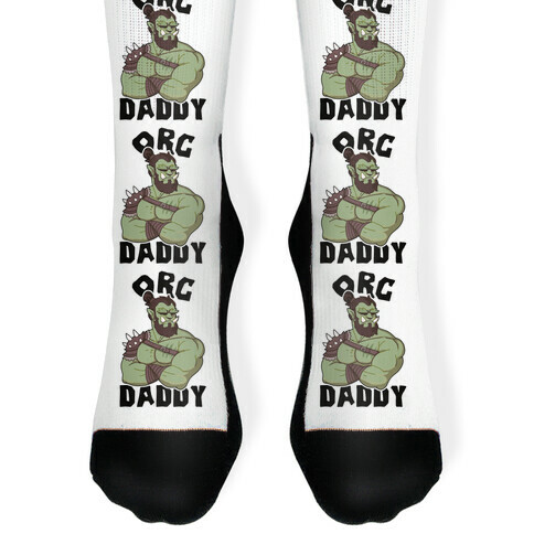 Orc Daddy Sock