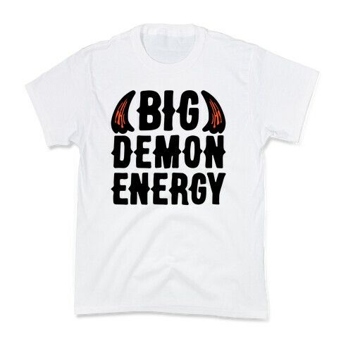 Big Demon Energy Kids T-Shirt