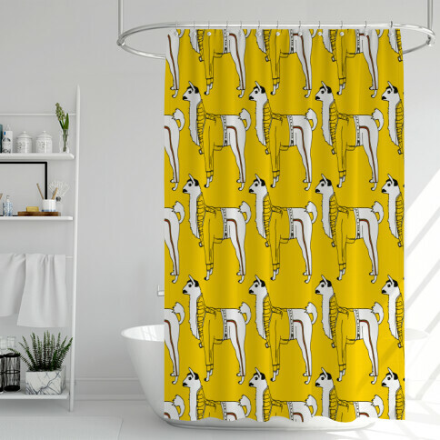 Llama Just Killed A Man Parody Shower Curtain