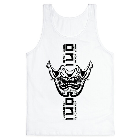 Oni Yokai (black) Tank Top