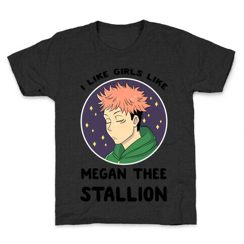 I Like Girls Like Megan Thee Stallion Kids T-Shirt