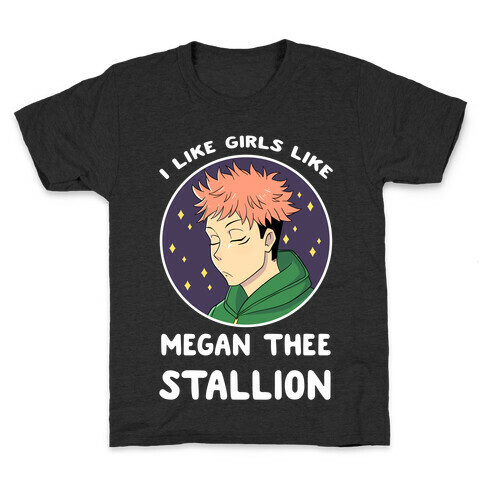 I Like Girls Like Megan Thee Stallion Kids T-Shirt