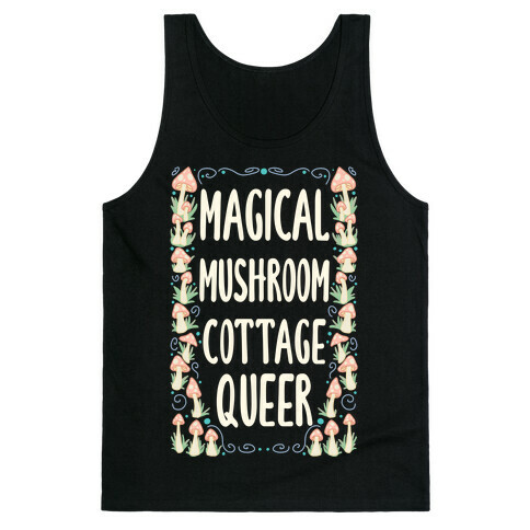 Magical Mushroom Cottage Queer Tank Top