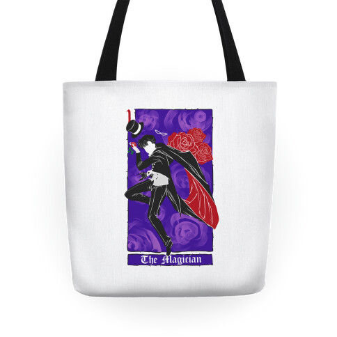 Tuxedo Mask The Magician Tarot Card Tote