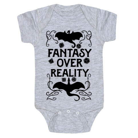 Fantasy Over Reality Baby One-Piece