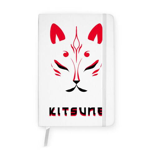 Kitsune Face Notebook