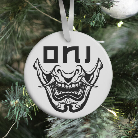 Oni Yokai Ornament