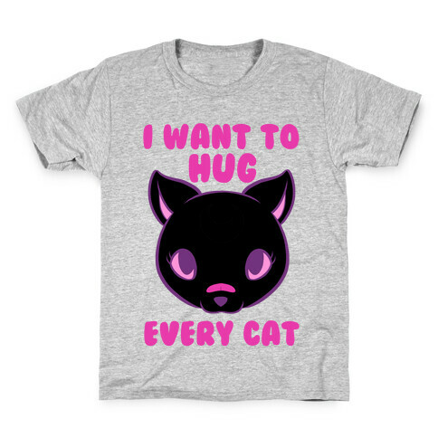 Hug Every Cat Kids T-Shirt