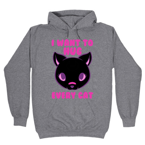 Hug Every Cat Hooded Sweatshirt