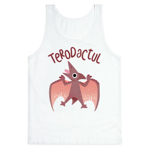 Derpy Animals Terodactul Tank Top