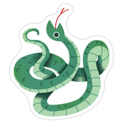 Snek textless Die Cut Sticker