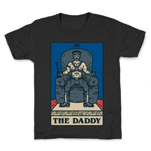 The Daddy Tarot Card Parody Kids T-Shirt