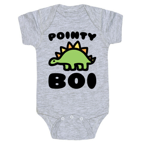 Pointy Boi Stegosaurus Baby One-Piece