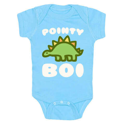 Pointy Boi Stegosaurus Baby One-Piece