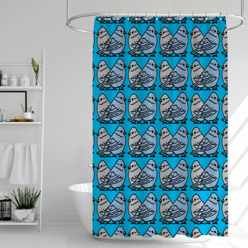 The Birds Work For The Bourgeoisie Shower Curtain