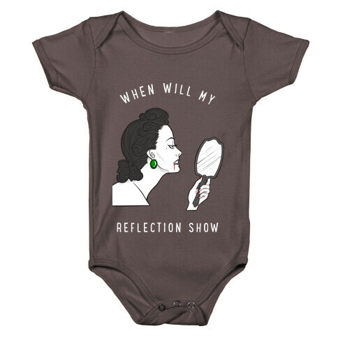 When Will My Reflection Show Baby One-Piece