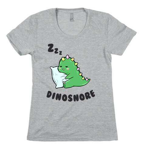 Dinosnore Womens T-Shirt