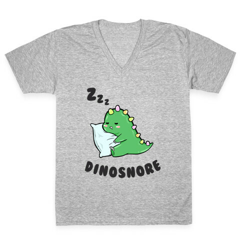 Dinosnore V-Neck Tee Shirt