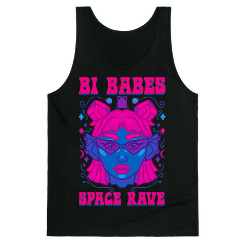 Bi Babes Space Rave Tank Top