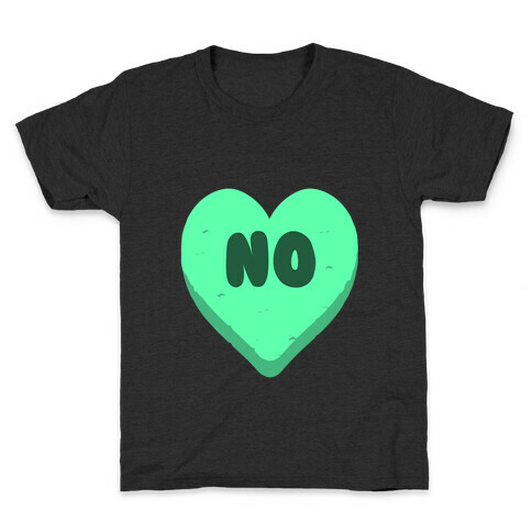 Valentine's Day Heart No Kids T-Shirt
