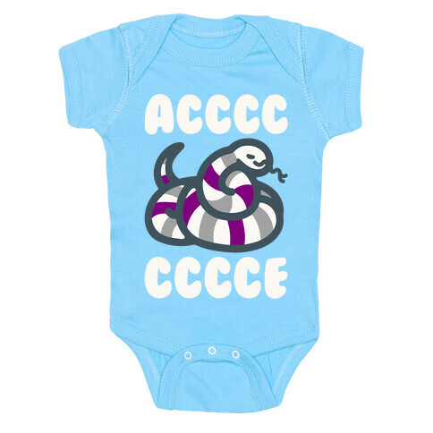 Accce Snake Parody Baby One-Piece