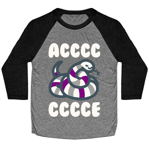 Accce Snake Parody Baseball Tee