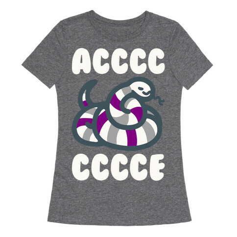 Accce Snake Parody Womens T-Shirt