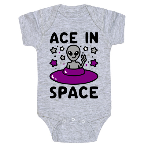 Ace In Space Alien Parody Baby One-Piece