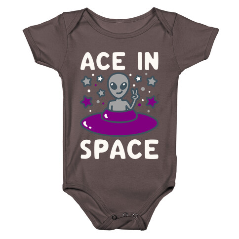 Ace In Space Alien Parody Baby One-Piece