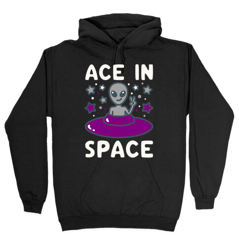 Ace In Space Alien Parody Hooded Sweatshirt