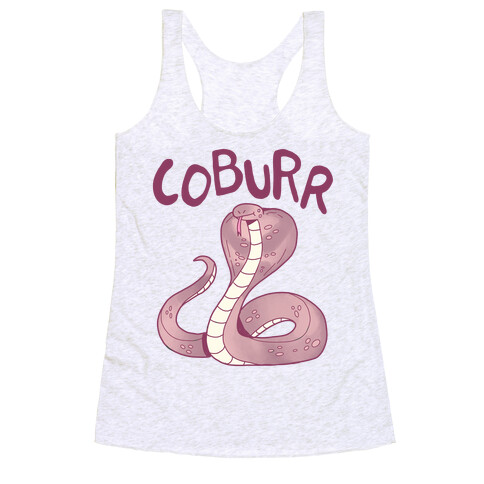 Derpy Animals Coburr Racerback Tank Top