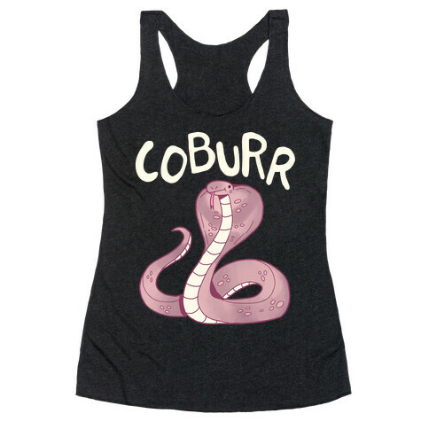 Derpy Animals Coburr Racerback Tank Top