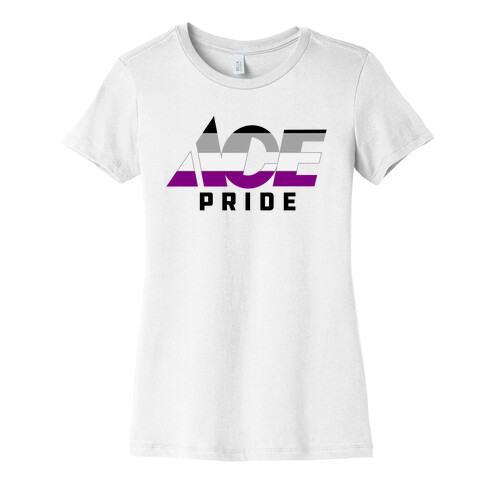 Ace Pride Parody Logo Womens T-Shirt