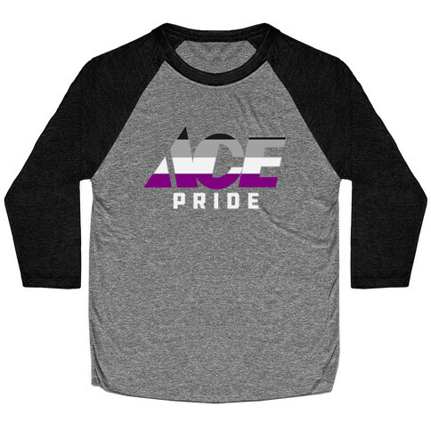 Ace Pride Parody Logo Baseball Tee