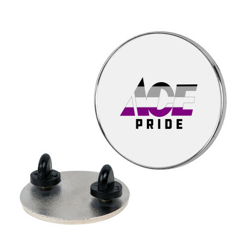 Ace Pride Parody Logo Pin