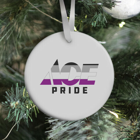 Ace Pride Parody Logo Ornament