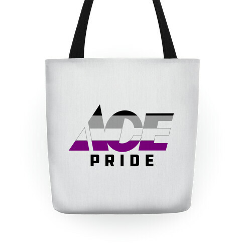 Ace Pride Parody Logo Tote